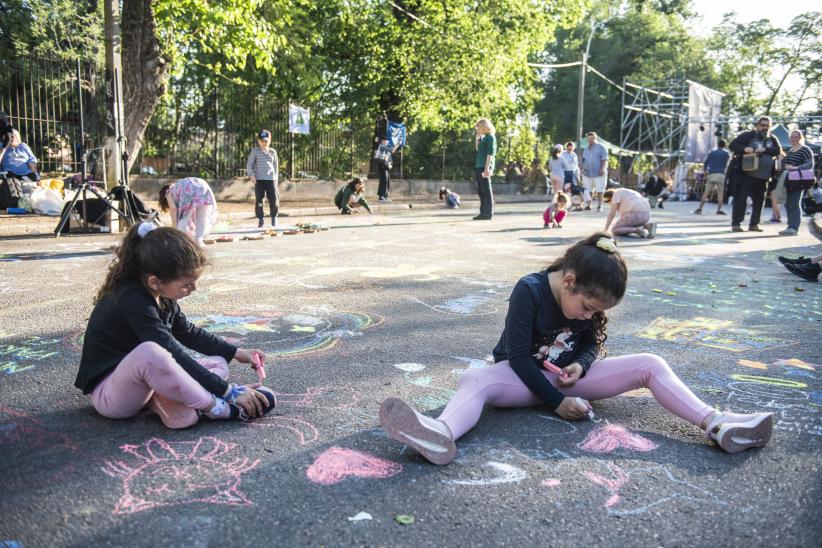 Fiesta por el Día de la Juventud en el Parque del Prado