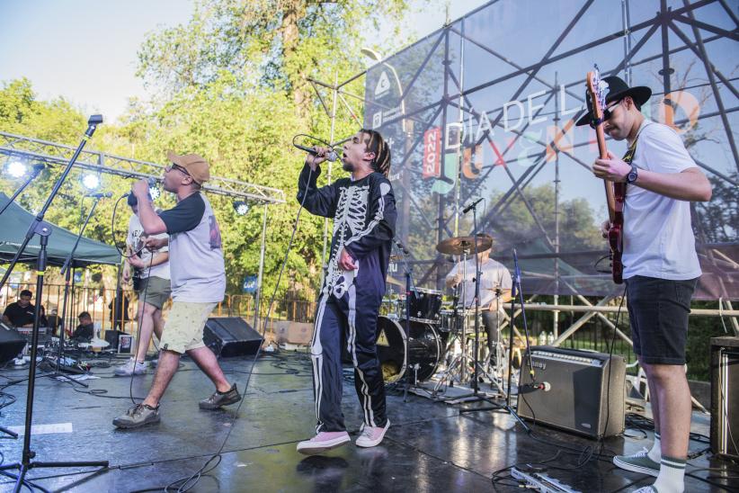 Fiesta por el Día de la Juventud en el Parque del Prado