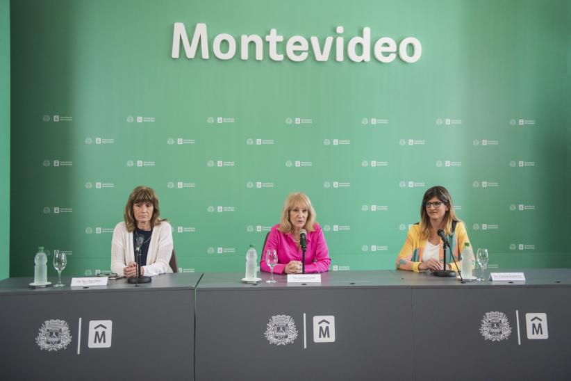 Conferencia de prensa por lanzamiento de la XXVII Cumbre de Mercociudades en Montevideo