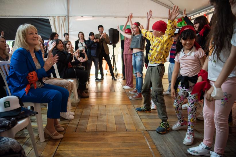 Anuncios de la Intendencia de Montevideo en el marco de la semana de los Derechos de las Infancias y las Adolescencias , 15 de noviembre de 2022
