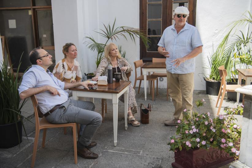 Apertura cafetería Juramento en el Cabildo de Montevideo, 29 de noviembre de 2022