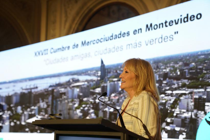 Inauguración Cumbre Mercociudades en Club Uruguay