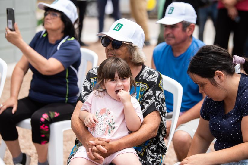 Entrega de viviendas en barrio Campichuelo, 12 de diciembre de 2022