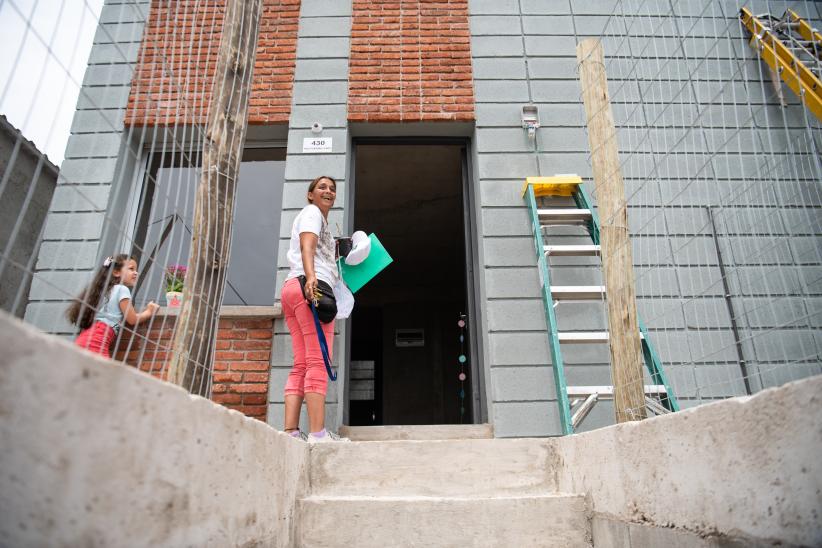 Entrega de viviendas en barrio Campichuelo, 12 de diciembre de 2022