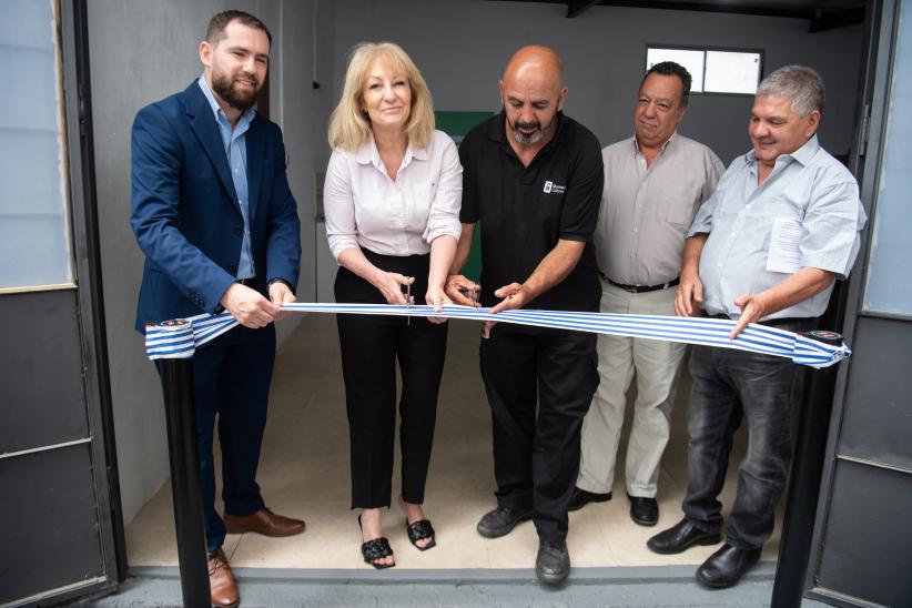 Inauguración de Centro de Atención a la Emergencia en el barrio Peñarol, 23 de diciembre de 2022