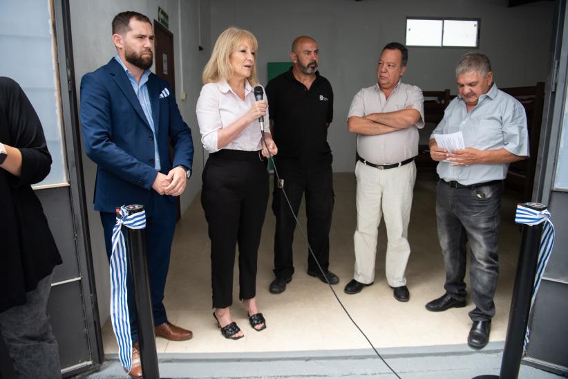 Inauguración de Centro de Atención a la Emergencia en el barrio Peñarol, 23 de diciembre de 2022