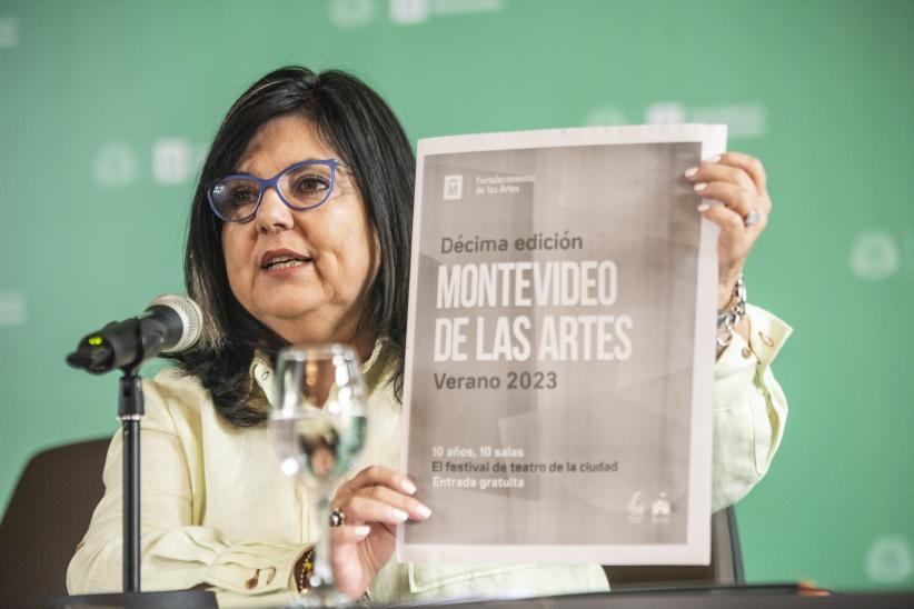 Lanzamiento del Festival Montevideo de las artes, 2 de enero de 2023