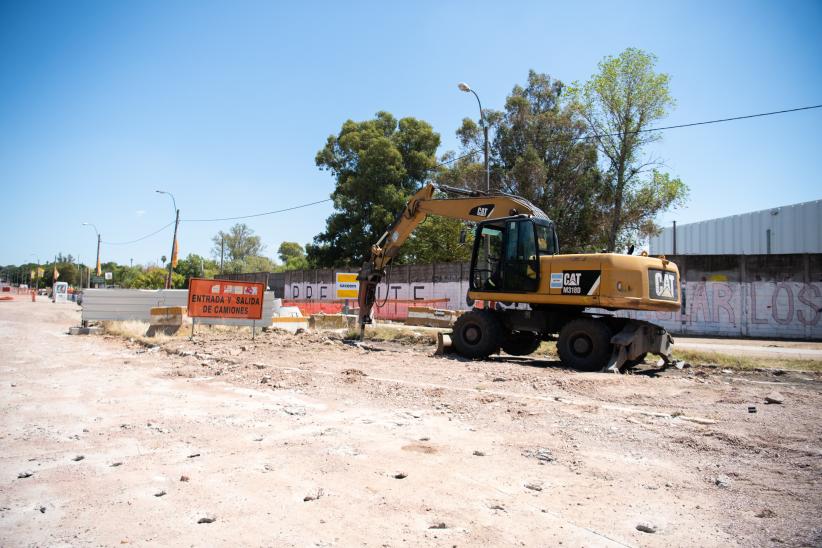 Obras en Luis Batlle Berres, 9 de febrero de 2023