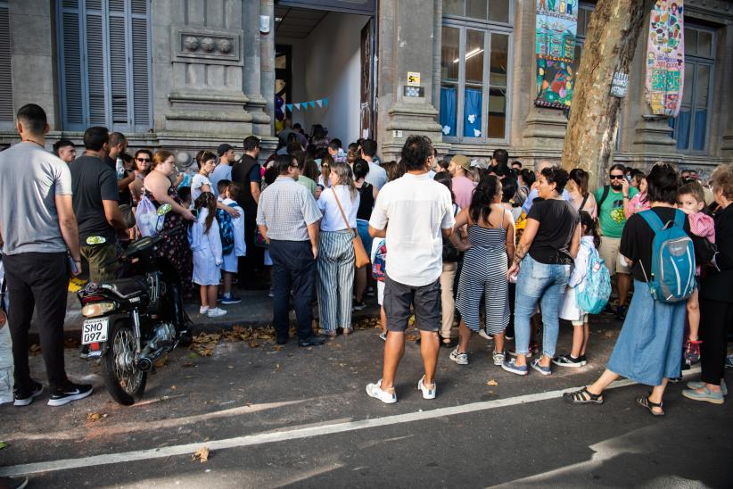 Comienzo de clases en la escuela Nº 4 Artigas 