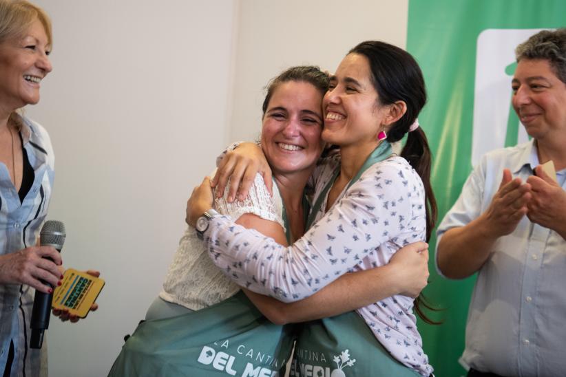 Inauguración de cantina saludable en el edificio sede de la Intendencia de Montevideo