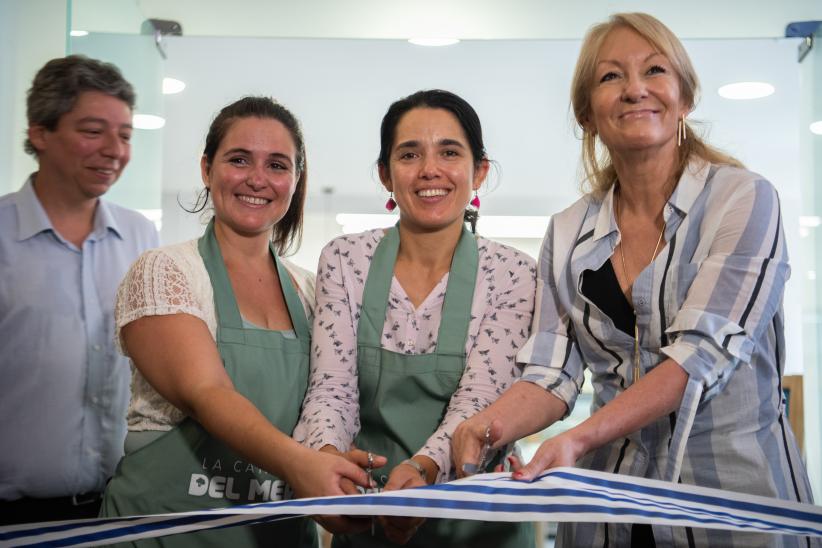 Inauguración de cantina saludable en el edificio sede de la Intendencia de Montevideo