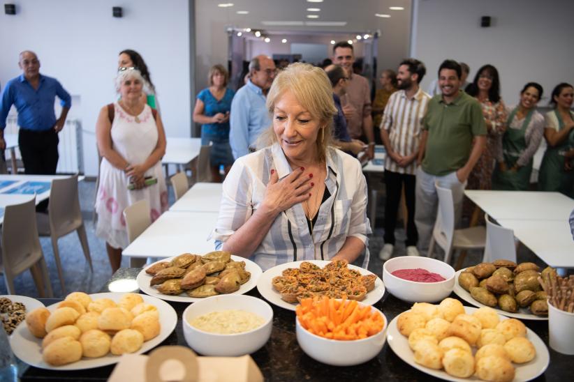 Inauguración de cantina saludable en el edificio sede de la Intendencia de Montevideo