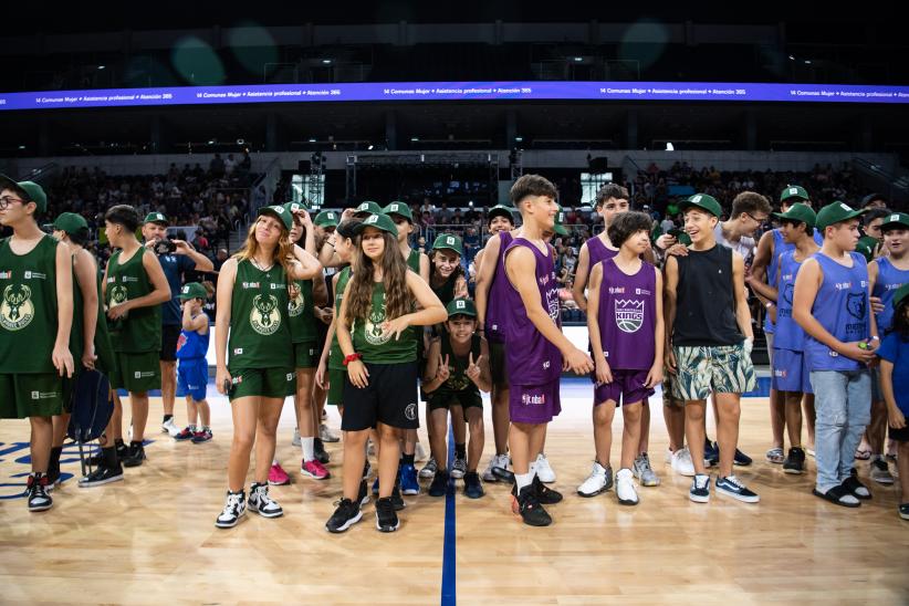 Cierre del Torneo Jr. NBA en el Antel Arena