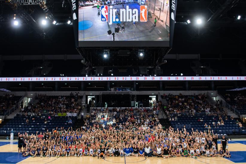 Cierre del Torneo Jr. NBA en el Antel Arena