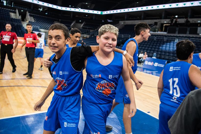 Cierre del Torneo Jr. NBA en el Antel Arena