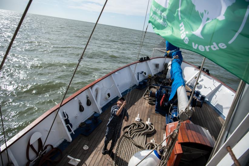 Viaje de instrucción en el velero escuela «Capitán Miranda», 22 de marzo de 2023