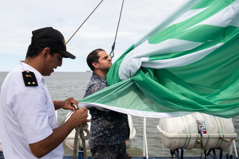 Viaje de instrucción en el velero escuela «Capitán Miranda», 22 de marzo de 2023