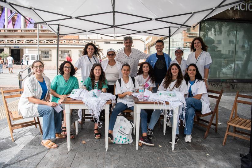 Jornada en la explanada por Día Mundial de la Tuberculosis