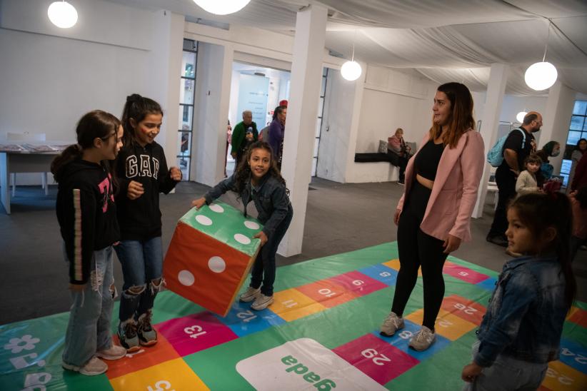 Área de salud y espacio de lactancia en la Semana Criolla del Prado