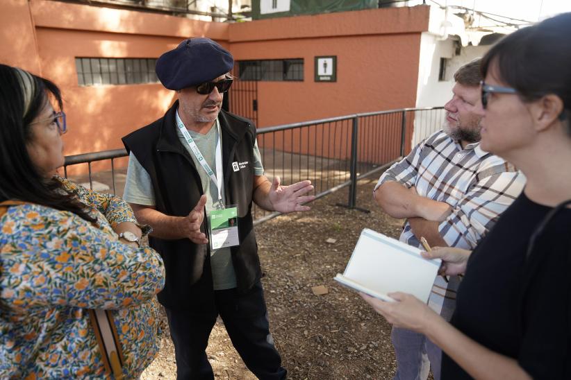 Recorrida con Facultad de Veterinaria, UDELAR, en la Semana Criolla del Prado 2023 