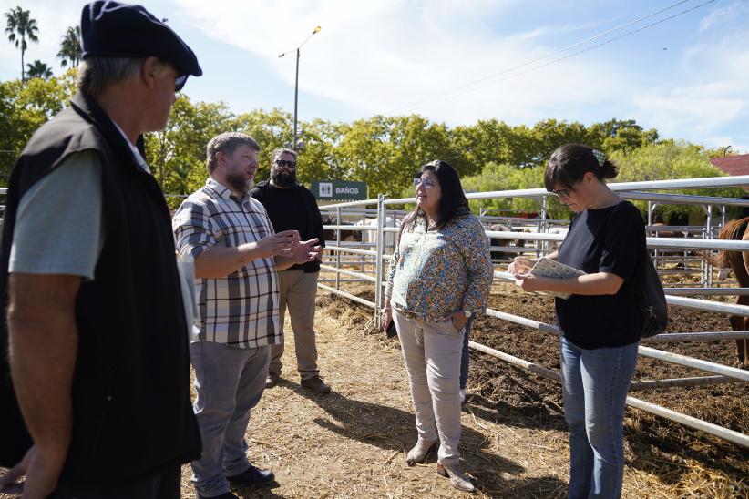 Recorrida con Facultad de Veterinaria, UDELAR, en la Semana Criolla del Prado 2023 