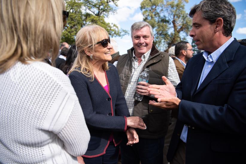 Intendenta Carolina Cosse participa de la inauguración de Expo Melilla