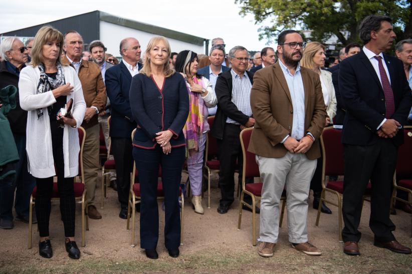 Intendenta Carolina Cosse participa de la inauguración de Expo Melilla