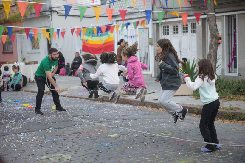 Peatonal barrial en Jacinto Vera