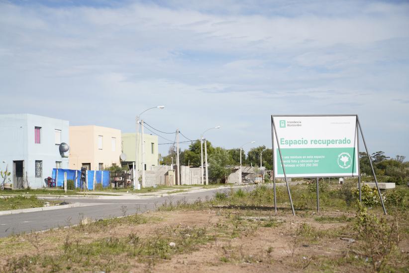 Recorrida por área liberada en el barrio Borro