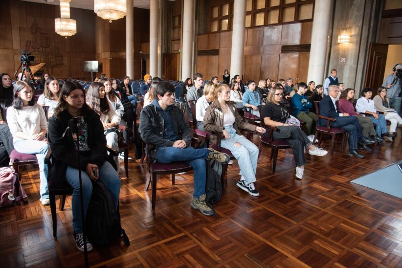 Bienvenida a estudiantes de medicina que iniciarán sus prácticas en las policlínicas de la Intendencia, 03 de Mayo de 2023