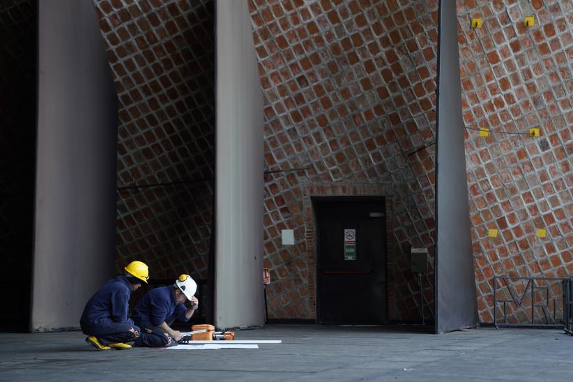 Avance de obras de remodelación en el Teatro de Verano