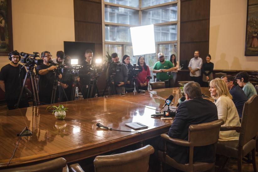 Rueda de prensa IM y UDELAR