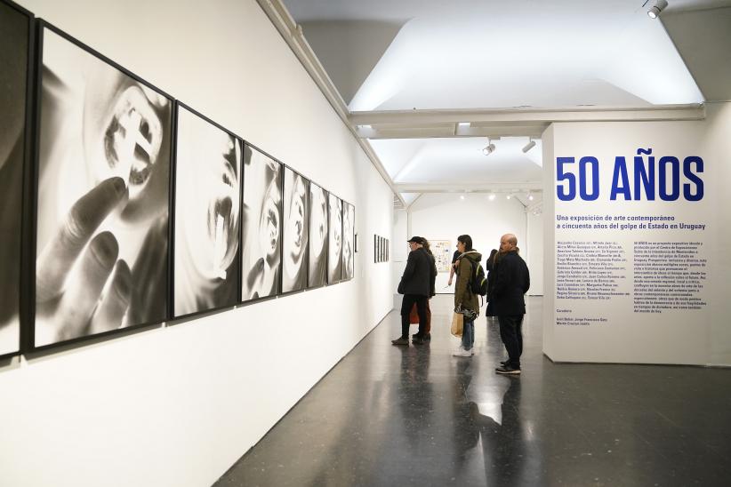 Inauguración de muestra "50 años" en el  Centro de Exposiciones Subte