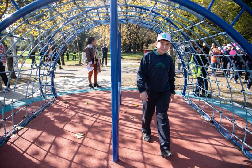 Inauguración de juegos accesibles en el Jardín Botánico