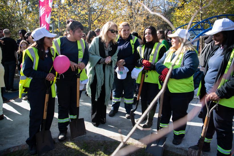 Inauguración de juegos accesibles en el Jardín Botánico