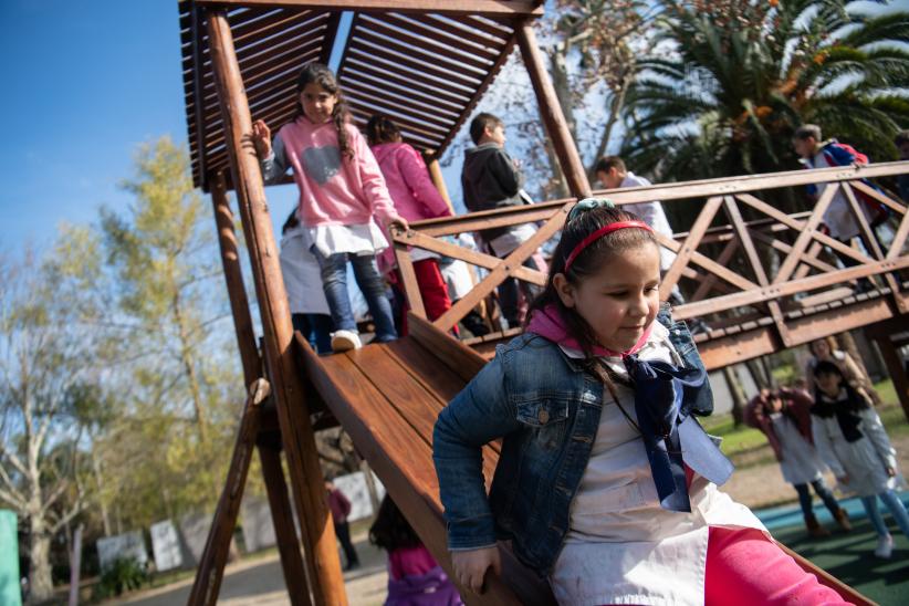 Inauguración de juegos accesibles en el Jardín Botánico