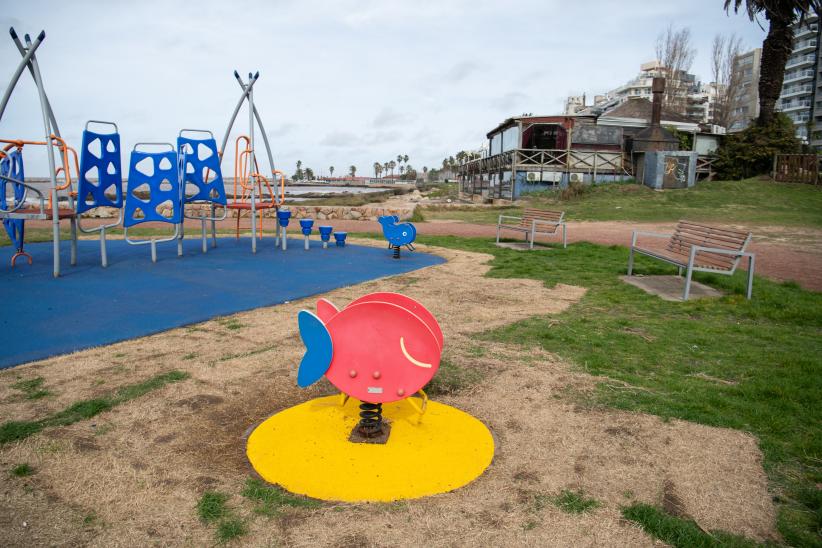 Obras de acondicionamiento en la plaza Daniel Muñoz