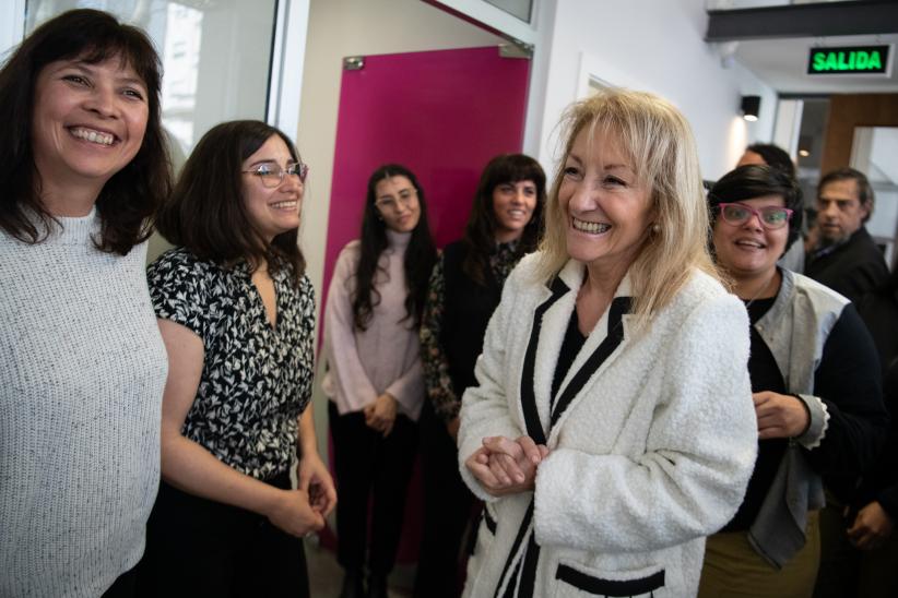 Inauguración de espacio de salud mental, Contás