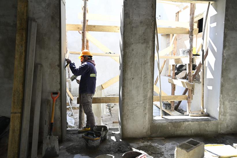 Avance de obras en el Centro Cultural Casa Natal de Artigas