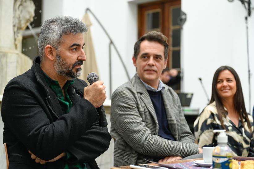 Lanzamiento de la 13ª edición del Café solidario en en Museo Histórico Cabildo 