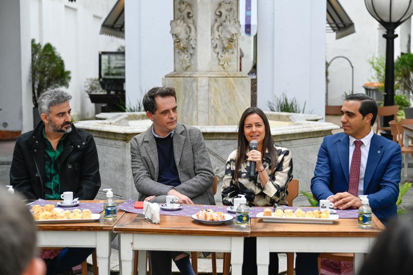 Lanzamiento de la 13ª edición del Café solidario en en Museo Histórico Cabildo 