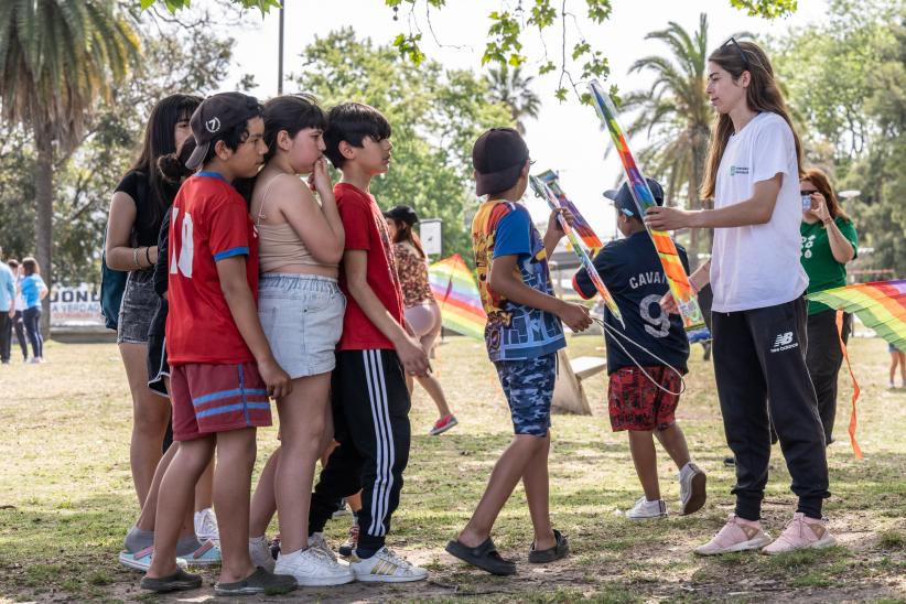 Actividades en el Parque Capurro por el día de las plazas