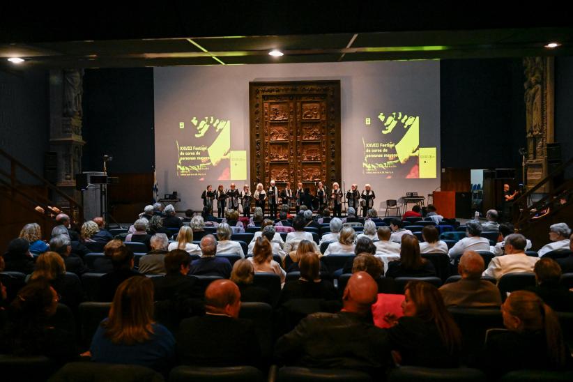 Ceremonia de cierre del coro de personas mayores , 30 de octubre de 2023