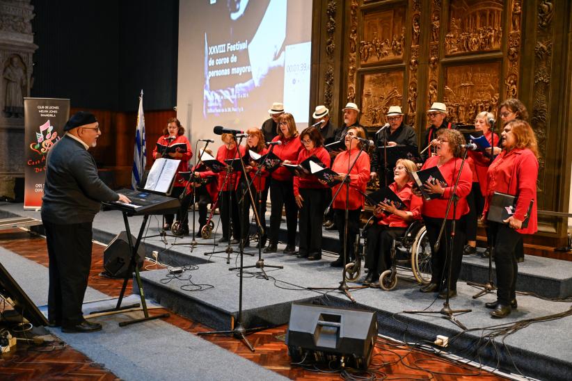 Ceremonia de cierre del coro de personas mayores , 30 de octubre de 2023