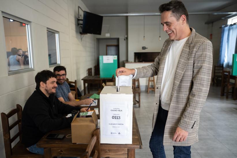 Elecciones del Presupuesto Participativo y Concejos Vecinales en el club Guruyú Waston, Municipio B