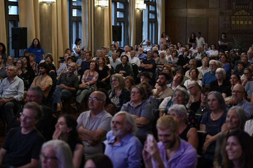 Declaración de Ciudadanas Ilustres a Magdalena Broquetas, Virginia Martínez y Elena Zaffaroni