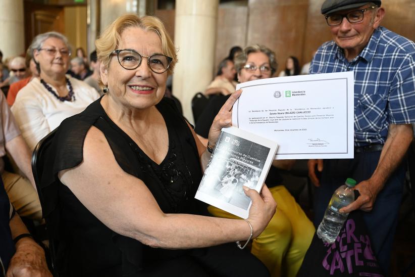 Entrega de premios del concurso de cuentos para Personas Mayores