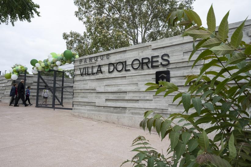 Inauguración del parque Villa Dolores