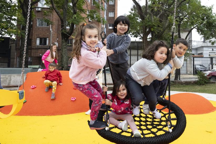 Inauguración del parque Villa Dolores