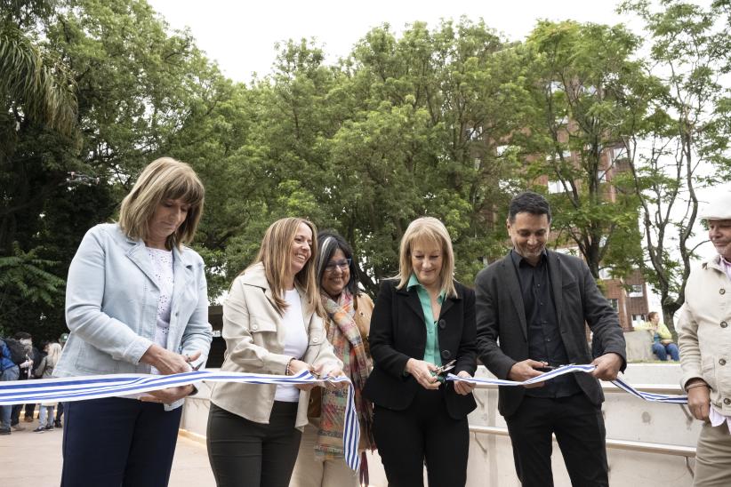 Inauguración del parque Villa Dolores